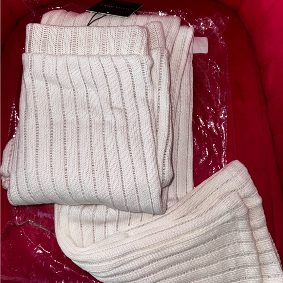 JLUX LABEL WHITE BETTER TOGETHER RIBBED PANTS - Picture 6 of 13